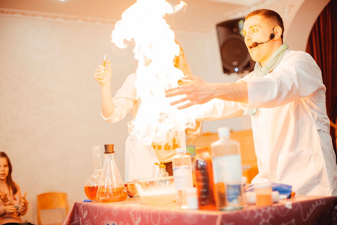 Премьера шоу-программы Химия огня 29 апреля в г. Запорожье